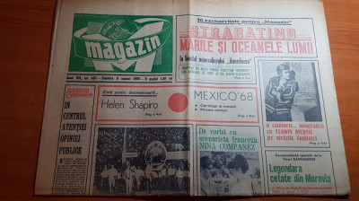 magazin 3 august 1968-articol si foto florin piersic foto