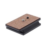 Cumpara ieftin Placuta quick release cu filet 1/4 tata pentru trepiede/monopiede Yunteng