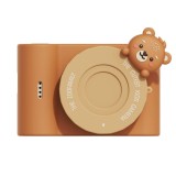 Aparat foto video digital, cu ecran tactic si camera selfie, The Zoo Family Urban, Bear
