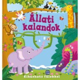 &Aacute;llati kalandok - Interakt&iacute;v k&ouml;nyv - Kih&uacute;zhat&oacute; f&uuml;lekkel - Nathalie Valliere