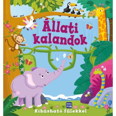 &amp;Aacute;llati kalandok - Interakt&amp;iacute;v k&amp;ouml;nyv - Kih&amp;uacute;zhat&amp;oacute; f&amp;uuml;lekkel - Nathalie Valliere foto