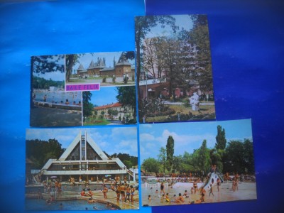 HOPCT LOT 2659 -IP-BAILE FELIX -JUD BIHOR-4 CARTI POSTALE-CIRCULATE foto