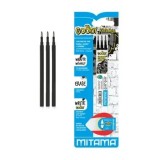 Set 3 mine pix cu rescriere Mitama, negru, blister