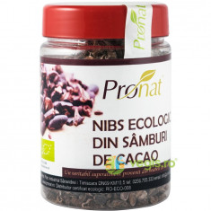 Nibs din Samburi de Cacao Ecologice/Bio 130g