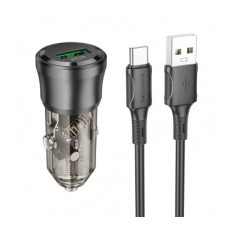 Incarcator Auto Cu Cablu USB-C Borofone BZ23 Noble