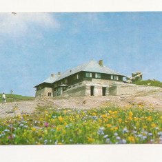 RF22 -Carte Postala- Muntii Bucegi, Cabana Babele, necirculata 1976