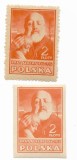 Polonia - Cultura poloneza, 1947 - valori neobliterate
