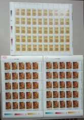 TIMBRE ROM&Acirc;NIA LP1514/2000 EVENIMENTE I -SET 3 coli 50 de timbre MNH