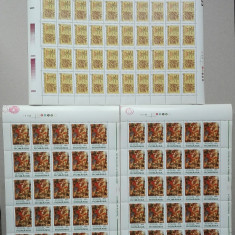 TIMBRE ROMÂNIA LP1514/2000 EVENIMENTE I -SET 3coli 50 de timbre MNH (descriere)