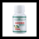 Ghimbir detox natural, 120 capsule, Health Nutrition