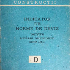 INDICATOR DE NORME DE DEVIZ PENTRU LUCRARI DE DRUMURI-COLECTIV