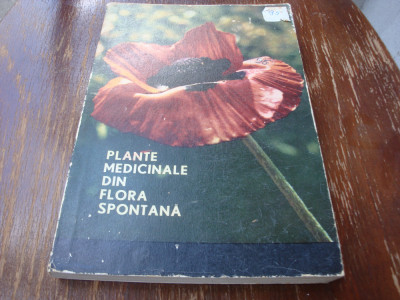 Constantinescu / Agopian -Plante medicinale din flora spontana-1967-planse color foto