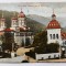 Sinaia - Biserica de la Monastire (Manastire) - 1924 - printata color, circulata
