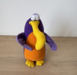 Jucării Pluș Retro Vintage - Pasăre mov de pluș (Zoo Buddies, McDonald's, 2000)