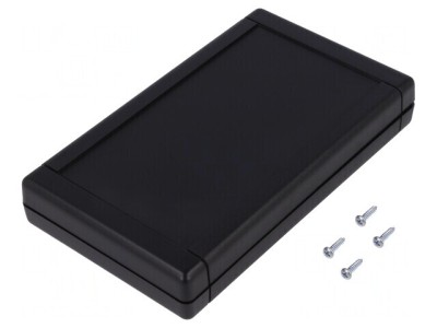 Carcasă Universală TEKBOX ABS Neagră 94x160x25mm foto