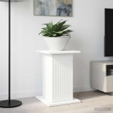 vidaXL Suport pentru plante Alb 30,5 x 30 x 43 cm Lemn prelucrat 899798