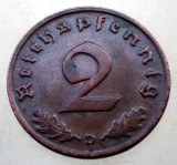 2.973 GERMANIA 2 REICHSPFENNIG 1937 D