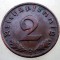 2.973 GERMANIA 2 REICHSPFENNIG 1937 D