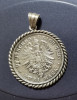SV * Germania 2 MĂRCI / ZWEI MARK 1888 A * Regele Friedrich * &icirc;n medalion, Europa, Argint