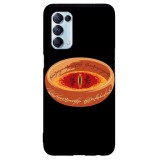 Husa compatibila cu Oppo A53 model The one ring, Silicon, TPU, Viceversa, Transparent, Carcasa