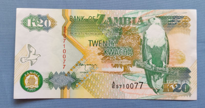 Zambia - 20 Kwacha (1992) s077 foto