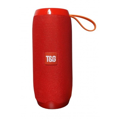 Boxa Portabila Cu Bluetooth , Cititor USB , Card , Radio , Rosu foto