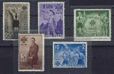 Romania 1935 - Lp 110 - O.E.T.R. Oficiul pentru Educatia Tineretului Roman - serie - MNH***