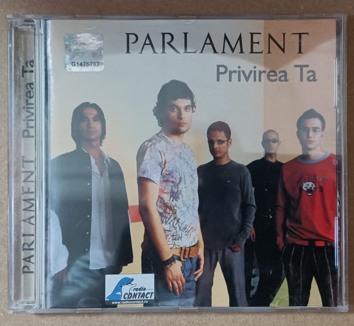 CD cu muzică rom&acirc;nească Rock ,Parlament &ndash; Privirea Ta (2003, CD)