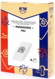 Sac aspirator Panasonic C-20E, hartie, 5X saci, KM, K&amp;m