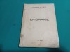EPIGRAME GEORGEL JITIANU / 1940 / 35