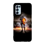 Husa compatibila cu Oppo A54 5G model One man army, Silicon, TPU, Viceversa, Transparent, Carcasa