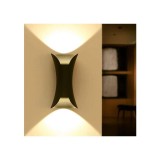 Cumpara ieftin Aplica LED Heba exterior 10W IP65 metal negru FY2244BK