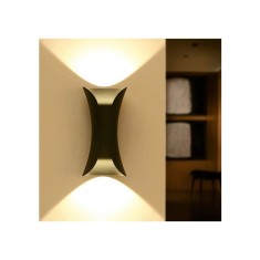 Aplica LED Heba exterior 10W IP65 metal negru FY2244BK