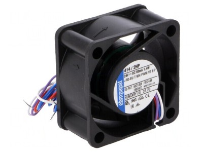 Ventilator axial DC 24V 40x40x20mm foto