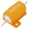 Rezistor bobinat 6,8&Omega; 25W &plusmn;5% 50ppm/&deg;C cu radiator pentru lipit