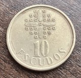 C50 - Moneda foarte veche - Portugalia - 20 escudos - 1991