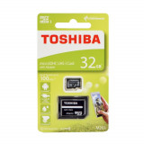 Card MicroSD 32GB + Adaptor (Clasa 10) M203 Toshiba, 32 GB
