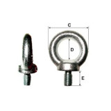 Inel Cu Surub Incorporat M14 / 30Mm/50Mm, Oem