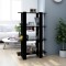 vidaXL Bibliotecă/Separator cameră, negru, 80x30x123,5 cm 811575