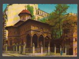 CPIB 24710 CARTE POSTALA - BUCURESTI, BISERICA STAVROPOLEOS, SCRISA SI NECIRCULATA, KRUGER