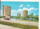 Carte Postala veche - Mangalia-Nord Venus, Hotel Vulturul, circulata