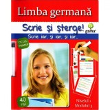 Cumpara ieftin Scrie si sterge - Limba germana nivelul 1 modulul 3, Gama