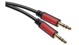 Cablu audio stereo EMOS, mufa jack 3.5 mm tata la jack 3.5 mm tata, 3m - RESIGILAT