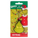 Breloc din cauciuc cu agatatoare, Grinch