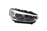 Far Bmw X3 (G01), 06.2017-07.2021; X4 (G02), 03.2018-, montare fata, dreapta, H7+LED+PY21W; electric; fara modul LED; cu motor; halogen; cu lumina vi, Magneti Marelli