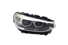 Far Bmw X3, 2017-2021; X4, 2018-, montare fata, dreapta, H7+LED+PY21W; electric; fara modul LED; cu motor; halogen; cu lumina viraje, Magneti Marelli