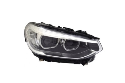 Far Bmw X3 (G01), 06.2017-07.2021; X4 (G02), 03.2018-, montare fata, dreapta, H7+LED+PY21W; electric; fara modul LED; cu motor; halogen; cu lumina vi foto