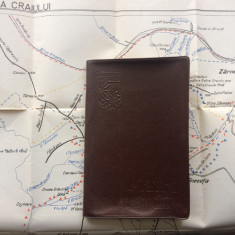 piatra craiului calauza turistului a. mitroiu ghid trasee harta turism 1958 RPR