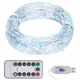 Cumpara ieftin Instalatie cu 150 LED-uri, alb rece, 15 m