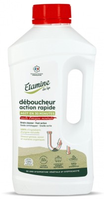 Solutie BIO cu actiune rapida pentru desfundare tevi, fara parfum Etamine foto